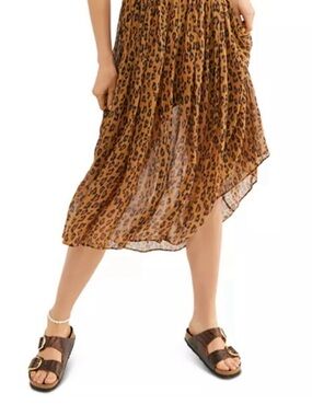 Free People Lydia Printed Maxi Skirt